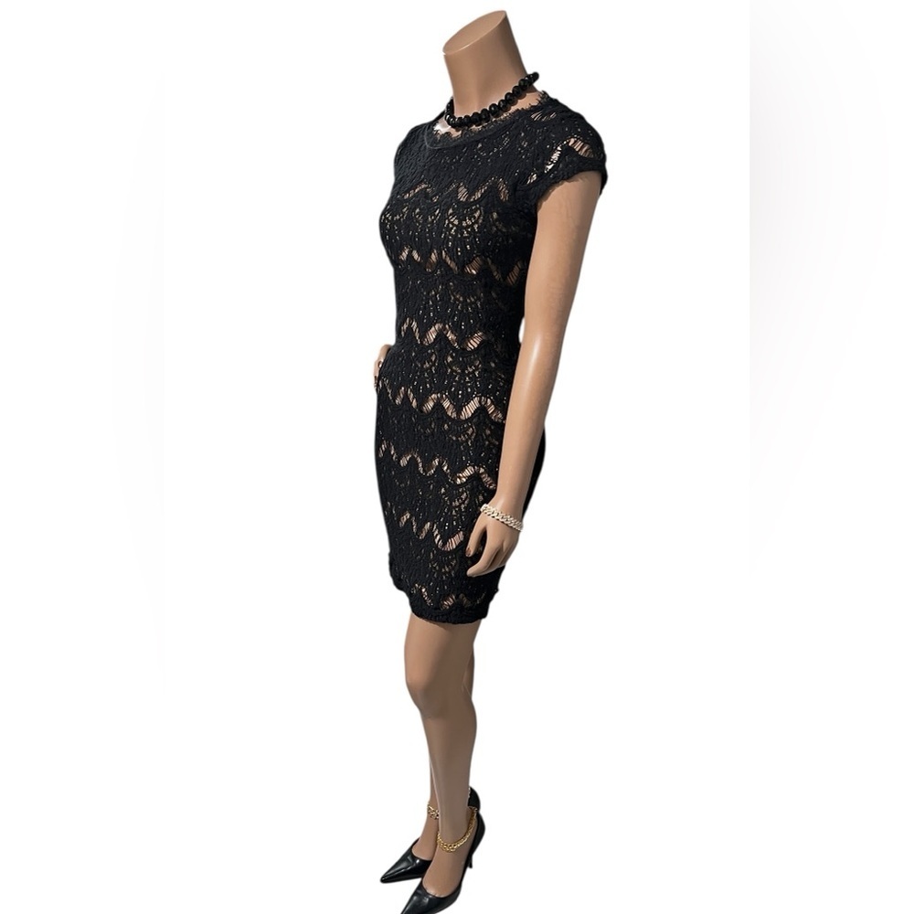 B Darlin Black Lace Mini Dress☑️ - Picture 8 of 10